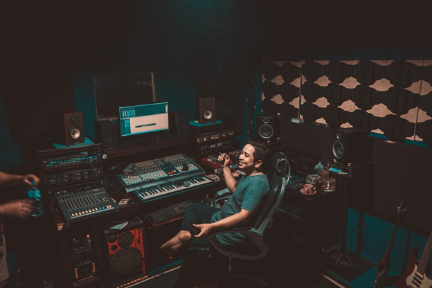 A recording studio in Miami